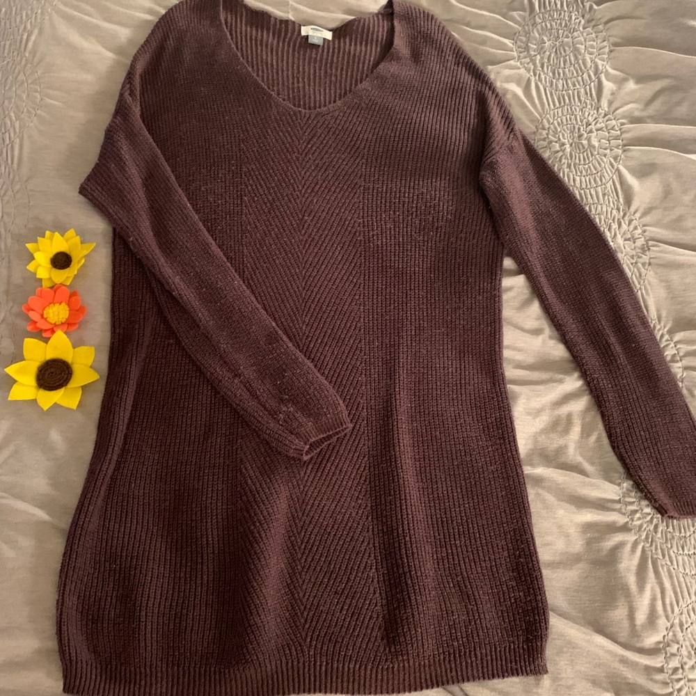 Deep Purple Old Navy Sweater Dress